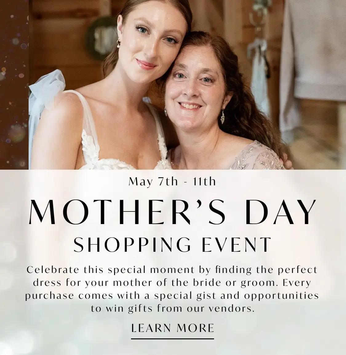 Mothers Day Event Banner mobile
