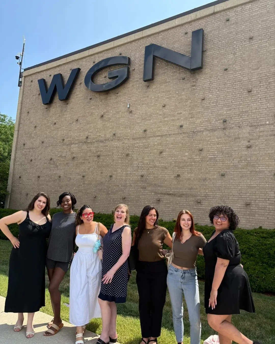 image shows team from elegance weddings at wgn
