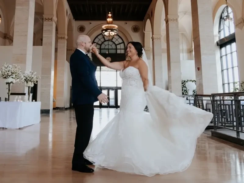 A Bridal Boutique Near Michigan City Background