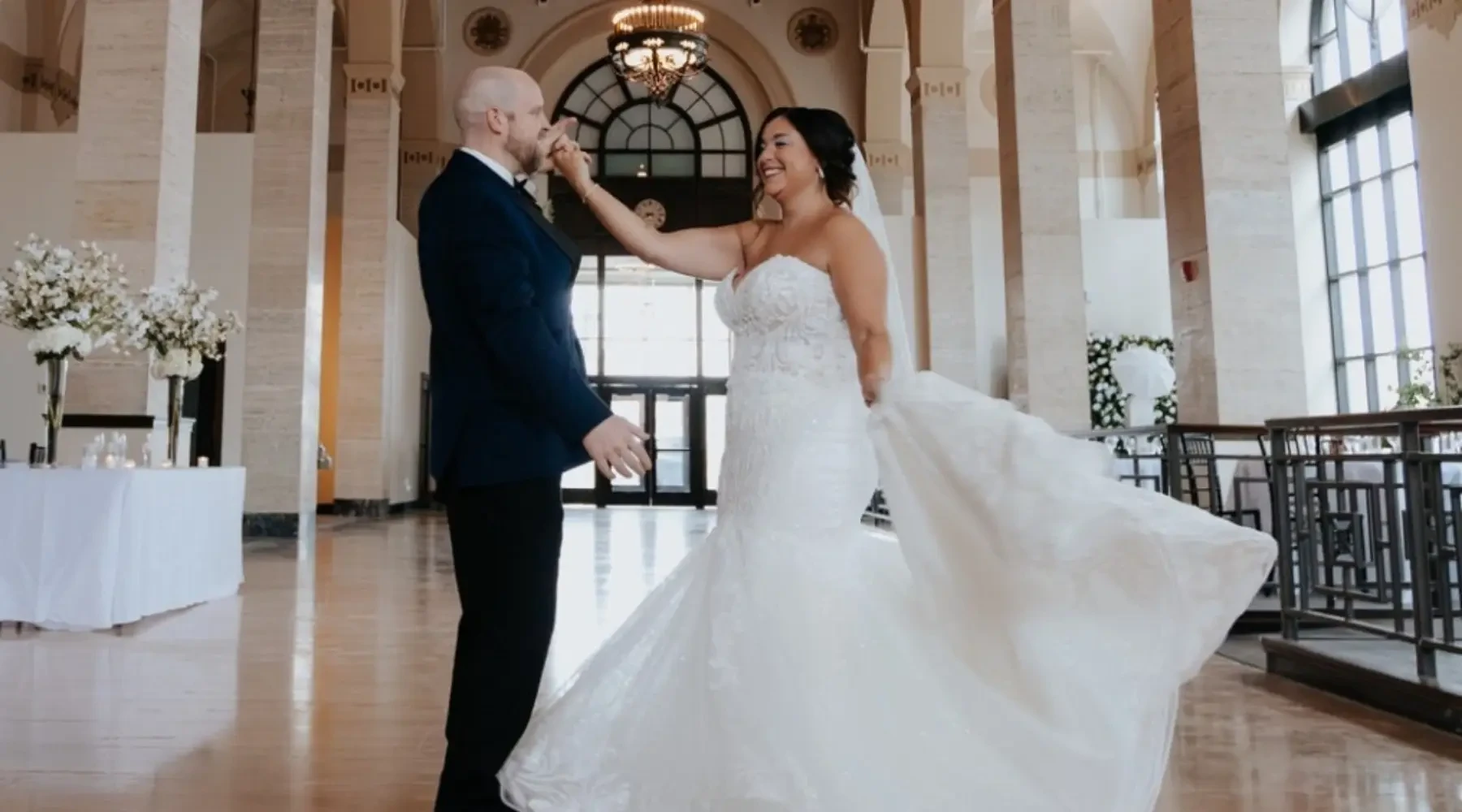 A Bridal Boutique Near Michigan City Background