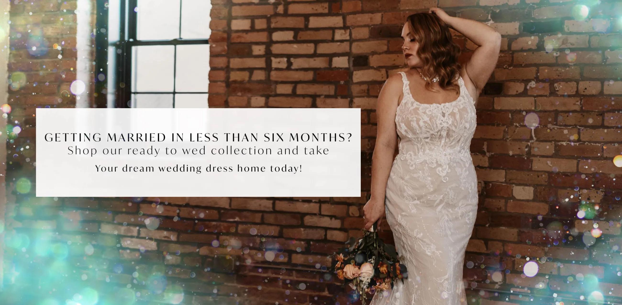 getting married in less than 6 months banner for desktop