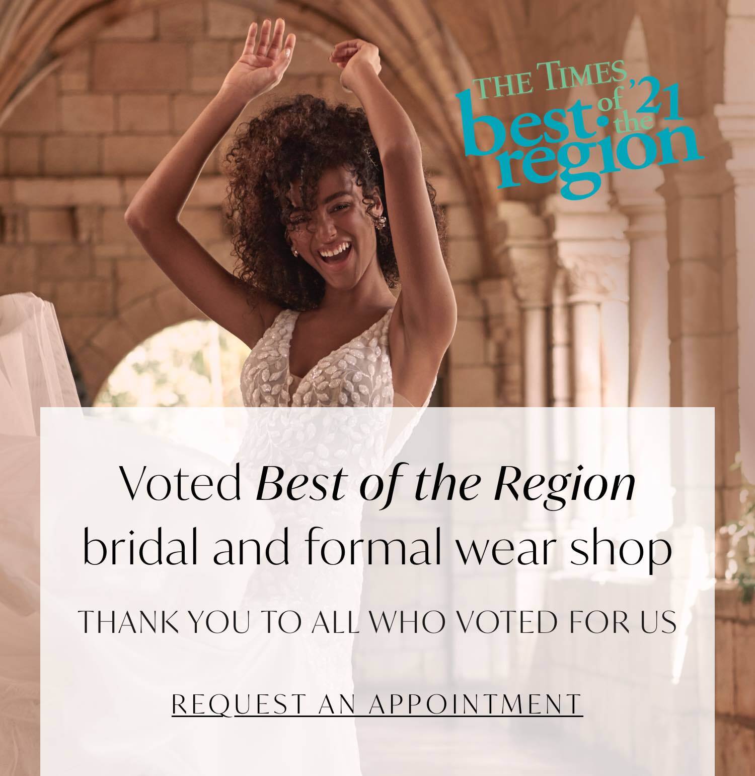 Best of the region bridal and formal wear shop. Buy your wedding dress at Elegance Wedding. Mobile image.