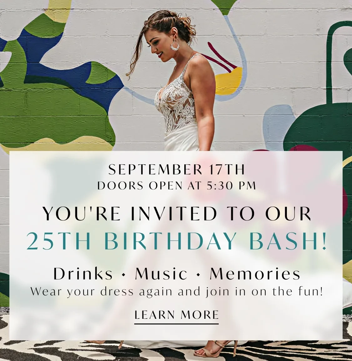 25th anniversary banner