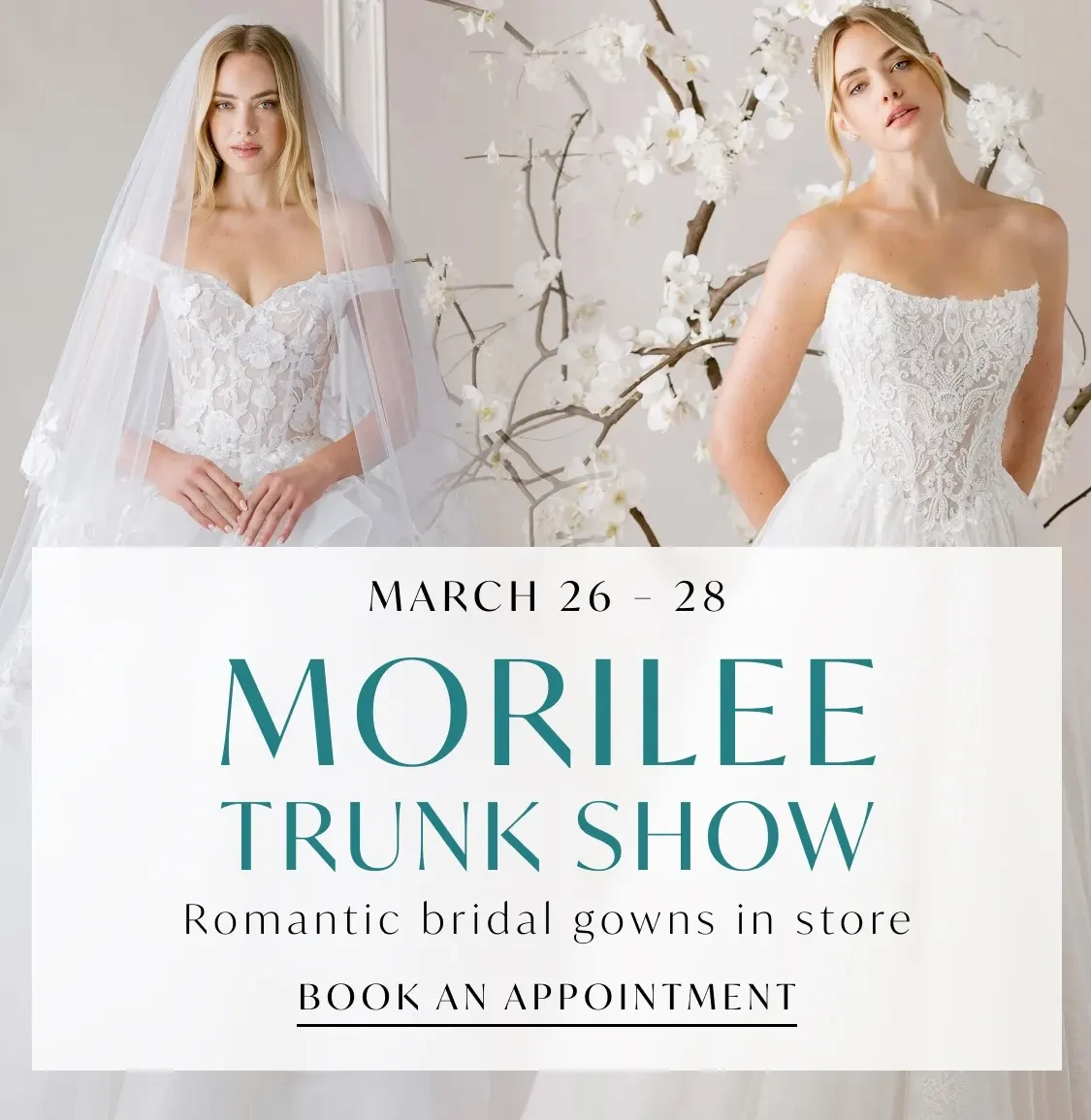 morilee trunk show 2026